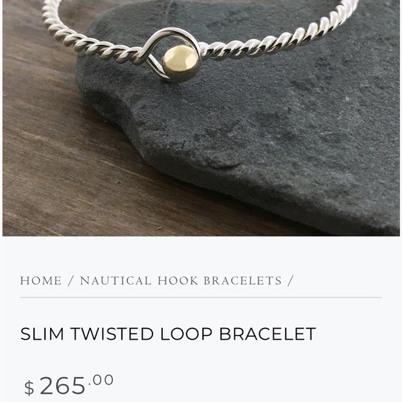 Cape Cod Twisted Loop Bracelet - Picture 4 of 4